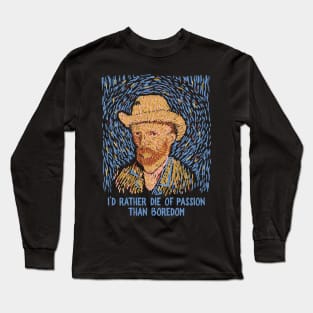 Van Gogh's Passion Long Sleeve T-Shirt